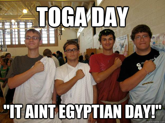 Toga day 