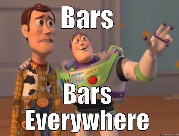 BARS BARS EVERYWHERE Toy Story