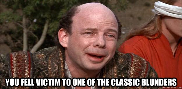  You fell victim to one of the classic blunders  The Korean War