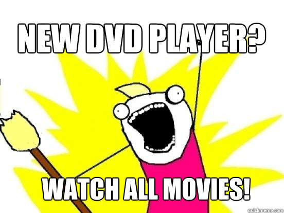 New DVD PLAYER? WATCH ALL MOVIES!  X All The Things