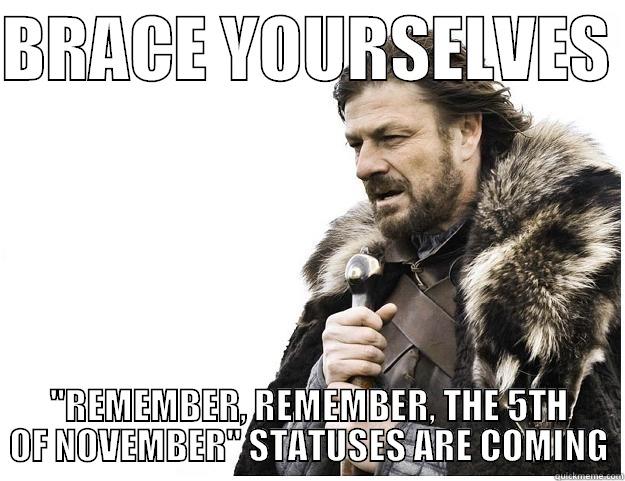 BRACE YOURSELVES  