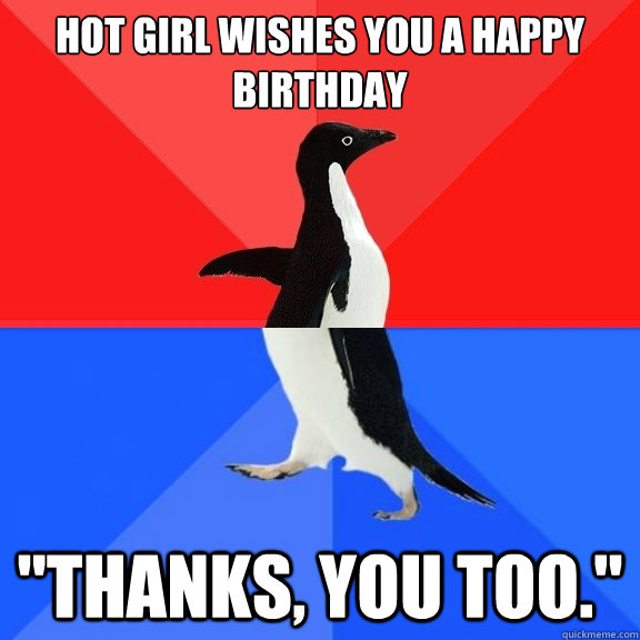 Hot Girl wishes you a Happy Birthday 