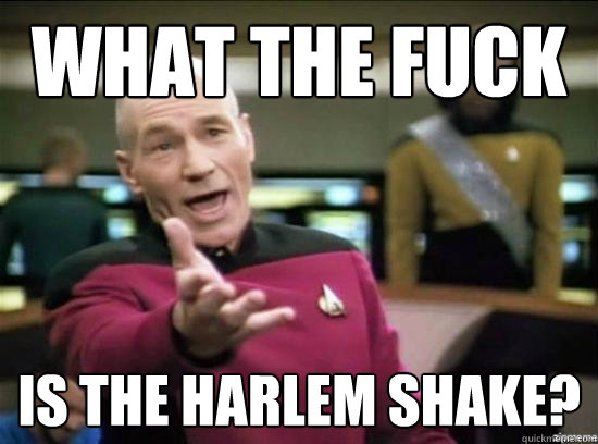 what the fuck is the harlem shake? - what the fuck is the harlem shake?  Annoyed Picard HD