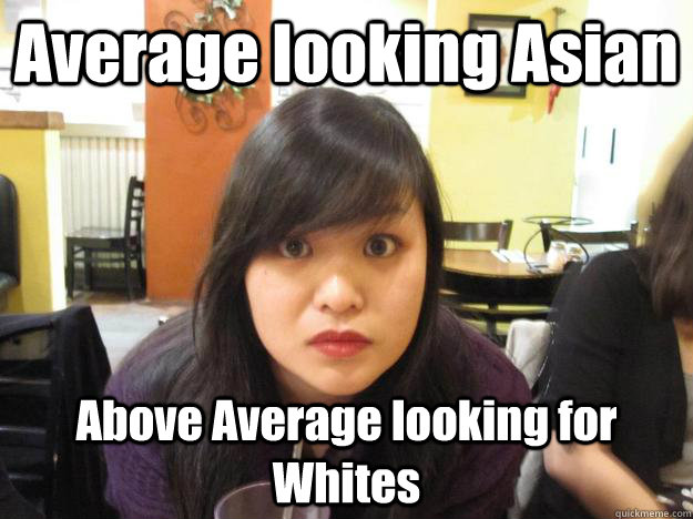 Average looking Asian Above Average looking for Whites - Average looking Asian Above Average looking for Whites  Misc