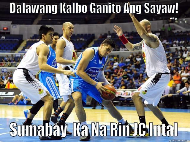 DALAWANG KALBO GANITO ANG SAYAW! SUMABAY  KA NA RIN JC INTAL Misc