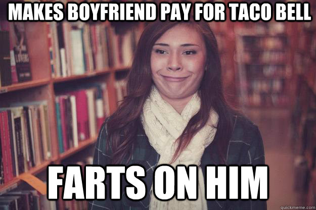 Makes boyfriend pay for Taco Bell Farts on him - Makes boyfriend pay for Taco Bell Farts on him  Picture Books