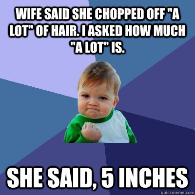Wife said she chopped off 