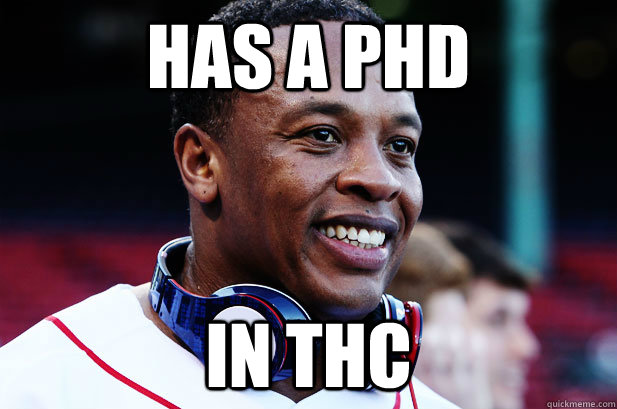 Has a PHD In thc  