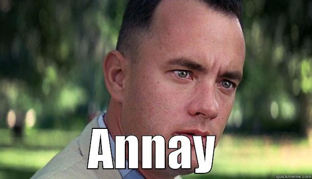  ANNAY Offensive Forrest Gump