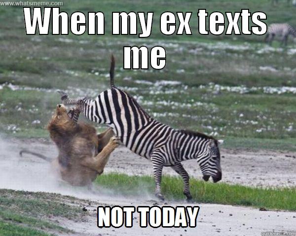 Yep this happens - WHEN MY EX TEXTS ME  Misc