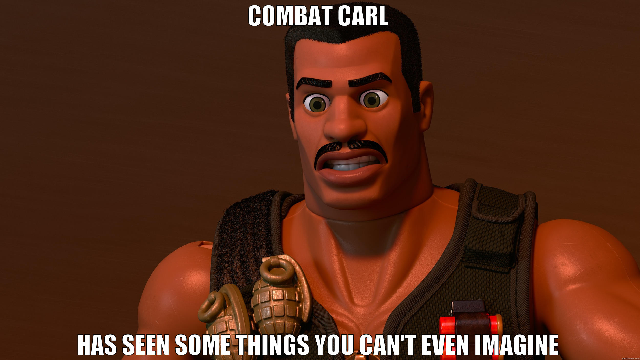COMBAT CARL - COMBAT CARL HAS SEEN SOME THINGS YOU CAN'T EVEN IMAGINE Misc