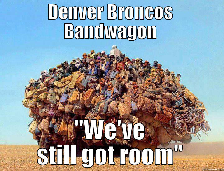 DENVER BRONCOS BANDWAGON 