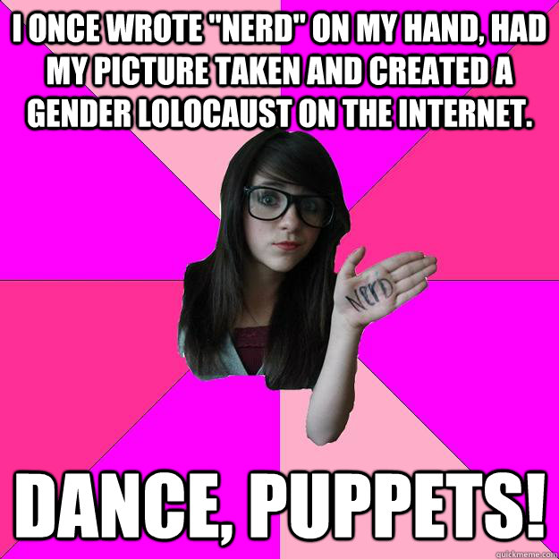 I once wrote 