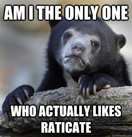Am i the only one who actually likes raticate  Confession Bear