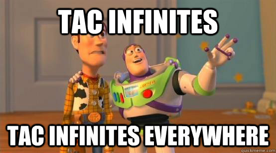 TAC infinites TAC infinites everywhere  Buzz Glitter