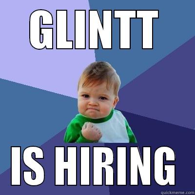 GLINTT IS HIRING Success Kid