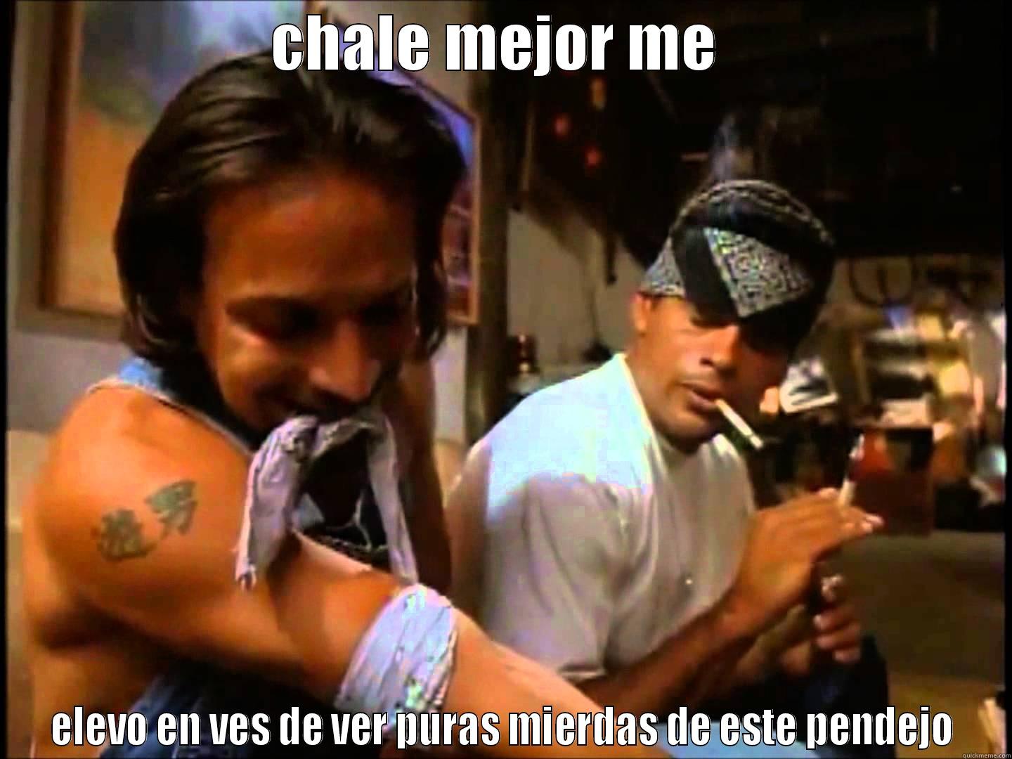 CHALE MEJOR ME  ELEVO EN VES DE VER PURAS MIERDAS DE ESTE PENDEJO Misc