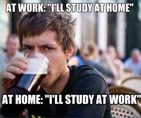At work: 