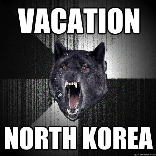 VACATION NORTH KOREA  Insanity Wolf