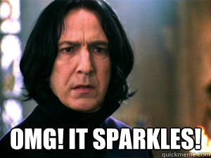  OMG! IT SPARKLES! -  OMG! IT SPARKLES!  Sparkles
