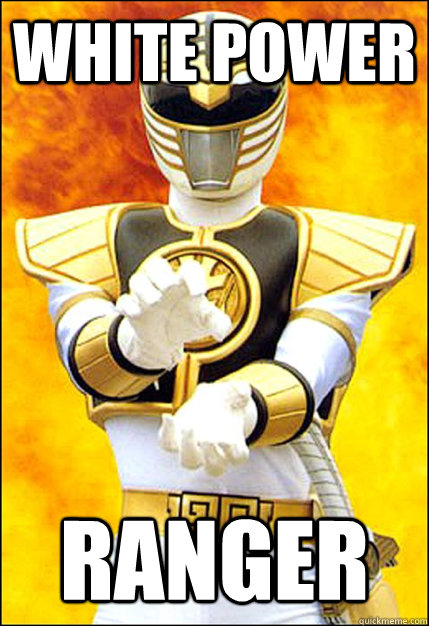 white power ranger  