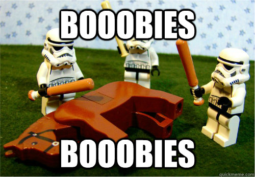 BOOOBIES  BOOOBIES   Beating dead horse