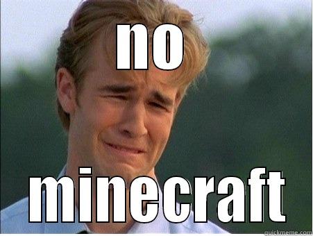 NO  MINECRAFT 1990s Problems
