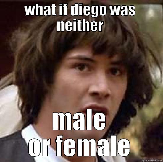 WHAT IF DIEGO WAS NEITHER MALE OR FEMALE conspiracy keanu