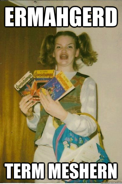 ERMAHGERD TERM MESHERN  BERKSv