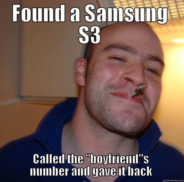 FOUND A SAMSUNG S3 CALLED THE 