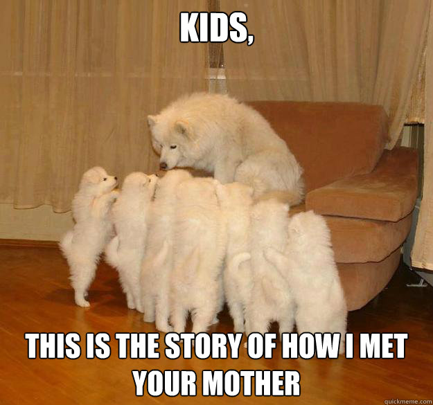 Kids, This is the story of how i met your mother - Kids, This is the story of how i met your mother  Misc