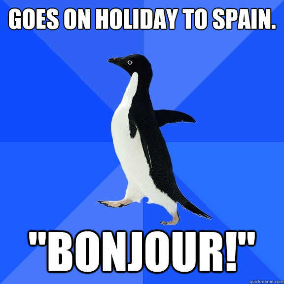 Goes on holiday to spain. 