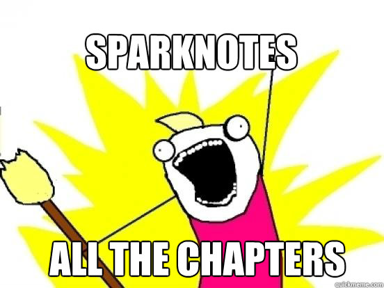 SPARKNOTES ALL THE CHAPTERS  X All The Things