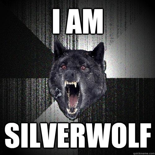 i am silverwolf  Insanity Wolf