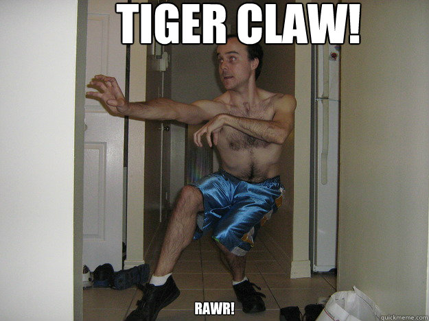 TIGER CLAW! RAWR! - TIGER CLAW! RAWR!  user