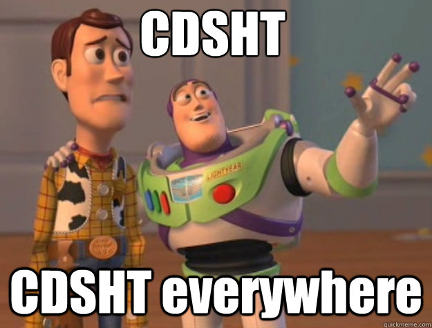CDSHT CDSHT everywhere  Pinks everywhere