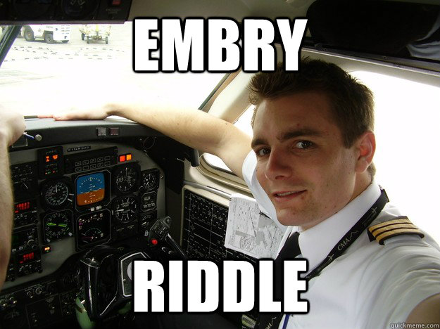 EMBRY RIDDLE  oblivious regional pilot