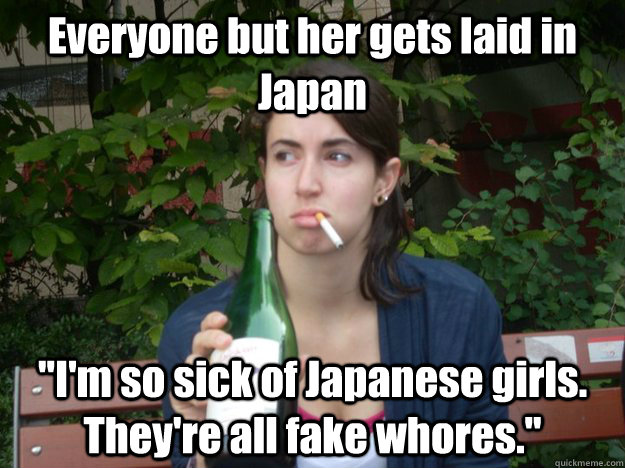Everyone but her gets laid in Japan 