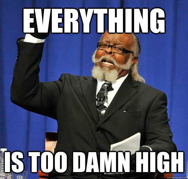everything Is too damn high  Jimmy McMillan