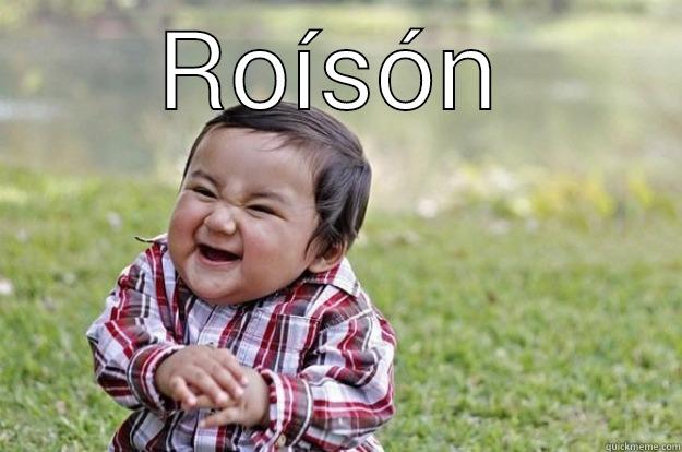 roison meme - ROÍSÓN  Evil Toddler