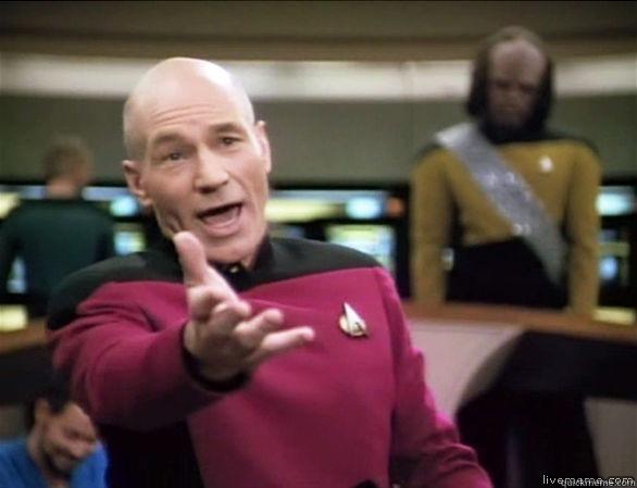 Picard finds no one online - HOW THE HECK  AM I FINDING NO ONE ONLINE Annoyed Picard HD