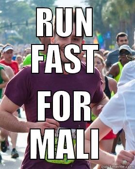 RUN FAST FOR MALI Ridiculously photogenic guy