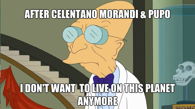 I don't want  to live on this planet anymore after celentano morandi & pupo  I Dont Want To Live On This Planet Anymore
