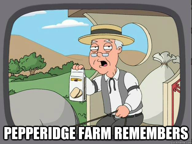  Pepperidge Farm Remembers  History Channel Pepperidge Farm