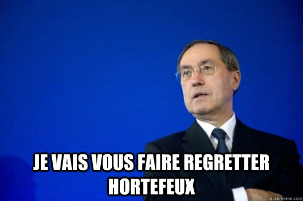  Je vais vous faire regretter Hortefeux  FNUMP