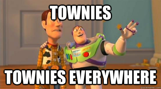 townies townies everywhere  Buzz Glitter