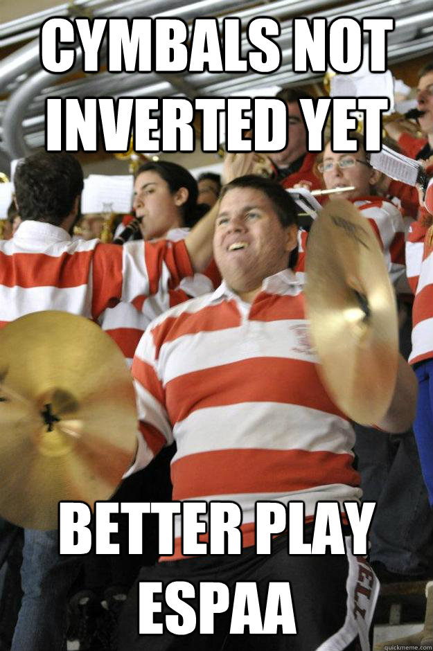 cymbals not inverted yet better play espaÑa - cymbals not inverted yet better play espaÑa  Cornell Cymbal Guy