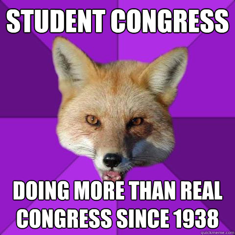 Student Congress Doing more than real congress since 1938  Forensics Fox