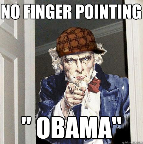 NO FINGER POINTING 