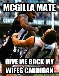Mcgilla mate Give me back my wifes Cardigan - Mcgilla mate Give me back my wifes Cardigan  harryo